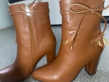 Pointed Toe Thick Heel Short Boots Korean Style Ladies Ankle Boots Size 38