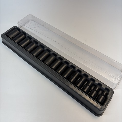 #ad Snap On 1 2quot; Drive Metric Shallow Impact Socket Set 10 Through 24 $269.95