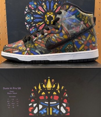 Nike SB Dunk High Concepts Stained Glass [Size 9.5 Men] *FAST SHIP* SPECIAL BOX
