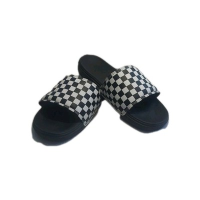 Vans ''La Costa Slide-On Checkerboard'' Sandals US Size 13 EUC LN 