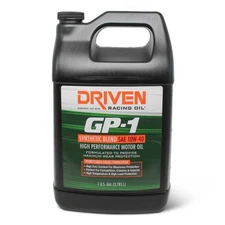 DRIVEN RACING OIL GP-1 10w40 Synthetic Blend Oil 1 Gallon- 19408