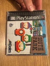 South Park (Sony PlayStation 1) PS1 CIB complete comedy video game black label