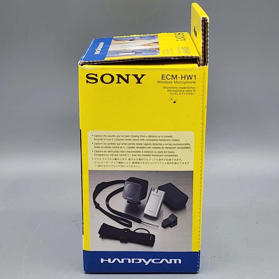 NEW Sony Bluetooth Wireless Microphone ECM-HW1 for HANDYCAM 027242235960 - Image 2 of 4