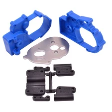 RPM73615 RPM Hybrid Gearbox Housing & Rear Mount Kit (Blue)