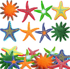 16 Pieces Big Diving Pool Toys, Beach Colorful Starfish Summer Swimming Underwat