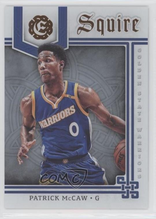 2016-17 Panini Excalibur Squire Patrick McCaw #7 Rookie RC 1u7