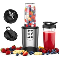 TENKER 1000W Personal Blender Small Kitchen for Shakes Smoothies Grinder Juicer