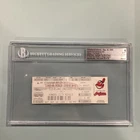 1995 9-30 Albert Belle 1st MLB 50/50 HR-SB Full BGS 6 Ticket Winfield Final Hit