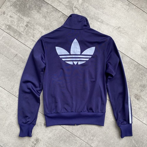 Vintage Retro Adidas Originals Women’s Purple Track-Top Size 10 - Picture 8 of 19