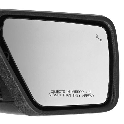Espejos retrovisores eléctricos térmicos con punto ciego BSM plegables manuales para Ford F150 2021-2023 - Imagen 13 de 17