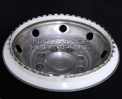 4 fits DODGE 16" Dual Wheel Simulators Dually 8 Lug Rim Skins Liners Hub Covers - Picture 5 of 10