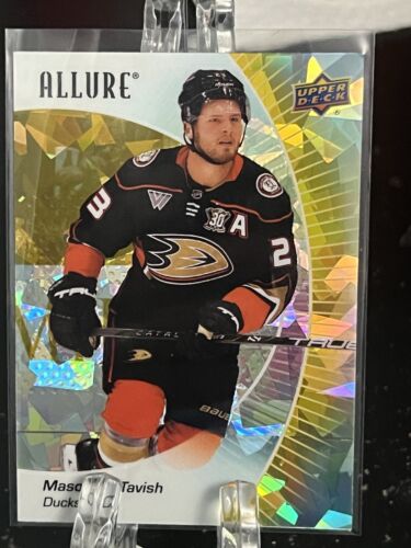 MASON MCTAVISH--2023-24 UPPER DECK ALLURE--YELLOW TAXI-- DUCKS---FREE SHIPPING