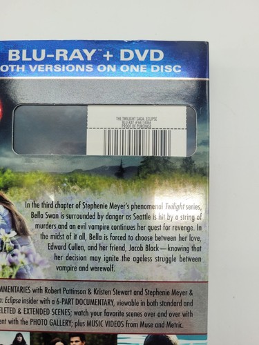 Twilight Set - The Twilight Saga Eclipse, Breaking Dawn Part 1 & 2 Blu-Ray - Picture 5 of 20