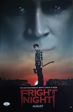 Signed Craig Gillespie 12x18 Fright Night Coa Jsa