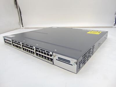 Cisco Catalyst WS-C3750X-48PF-S V02 PoE Ethernet Gigabit Network Switch