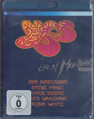 Yes Live At Montreux 2003 Blu Ray NEU Jon Anderson Steve Howe Chris Squire