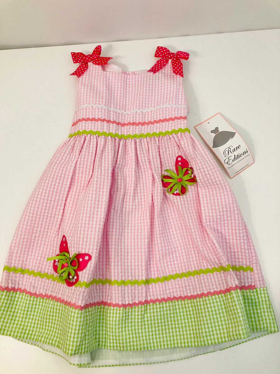 Rare editions seersucker dress clearance