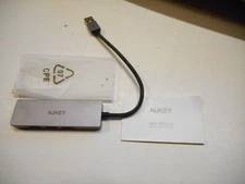 LOT OF 5 AUKEY FOUR PORT USB 3.0 HUB USA190573
