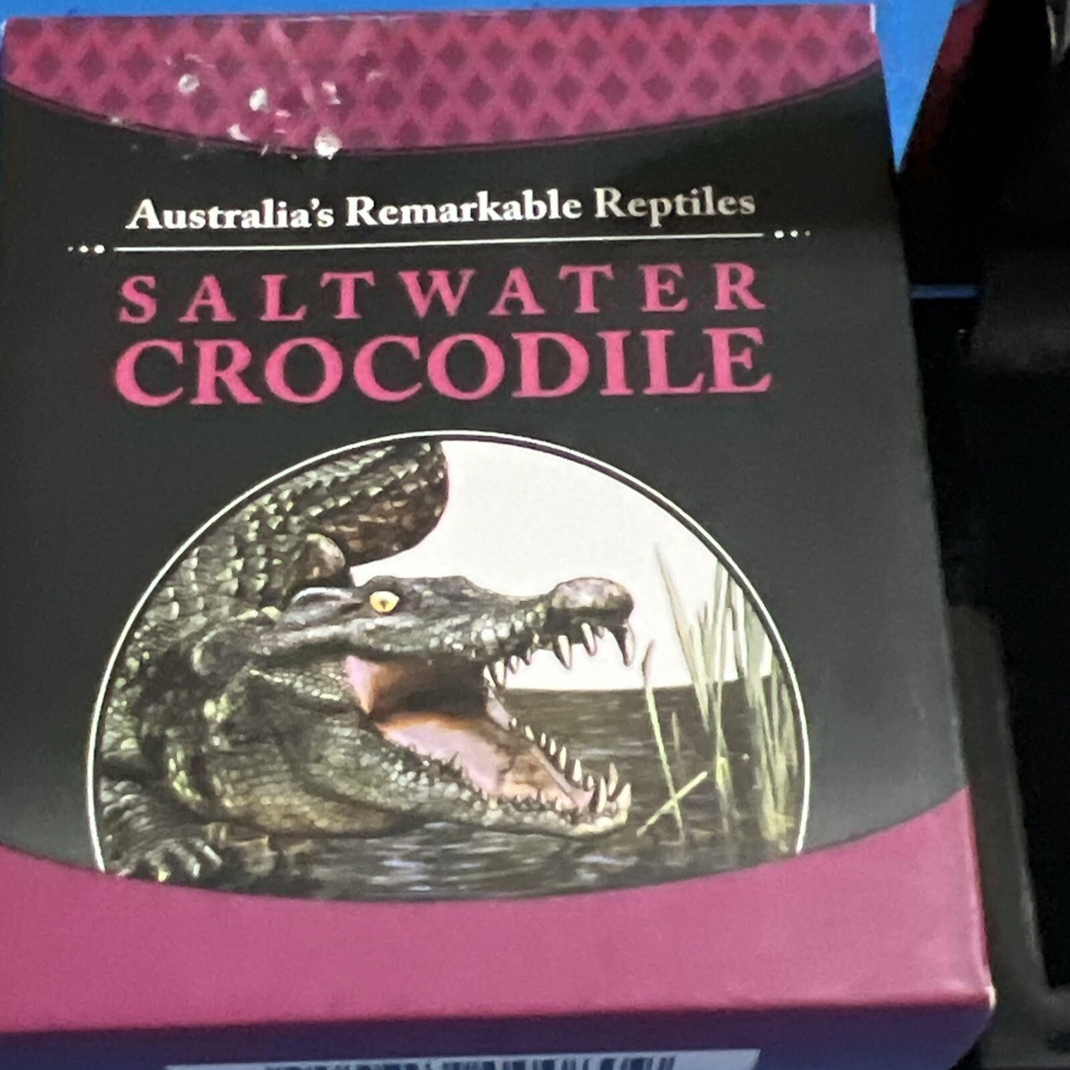 2017 Remarkable Reptile Saltwater Crocodile 1Oz Silver The