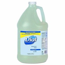 Dial Antibacterial/Antimicrobial Liquid Soap for Sensitive Skin, 1 Gal Bottle.