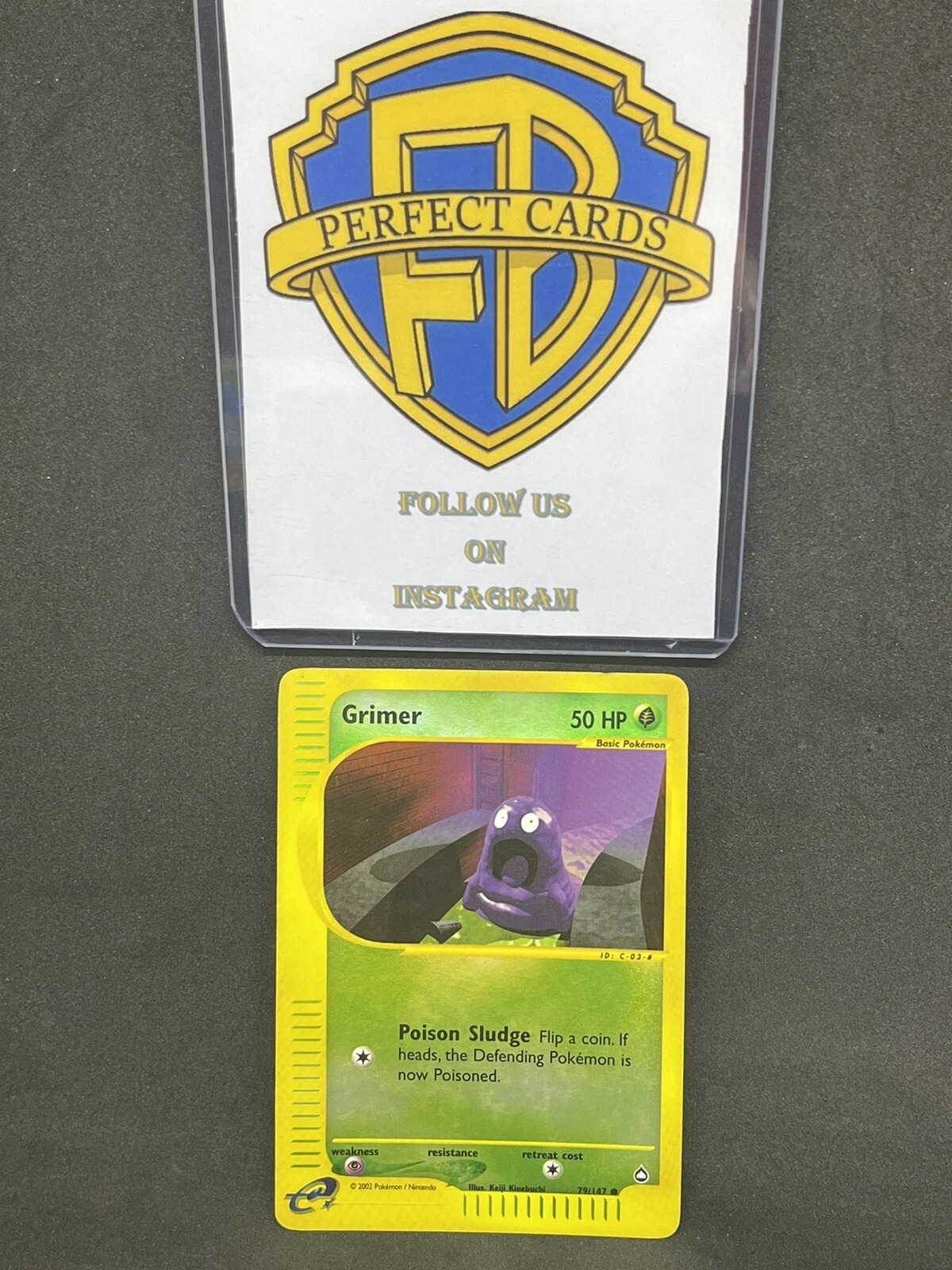 POKÉMON AQUAPOLIS GRIMER REVERSE 79/147 NM - ENG