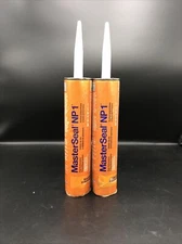 Lot Of 2, masterseal np1 High Performance Polyurethane Sealant 10.1 Fl Oz(300ml)