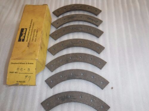 PARKER AIRCRAFT BRAKE PADS  66-3 (Box of Seven Pads) - Picture 1 of 5