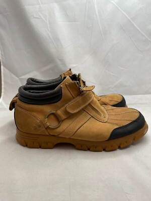 Polo Sport Ralph Lauren Ankle Boots 13D Leather Upper Hiking