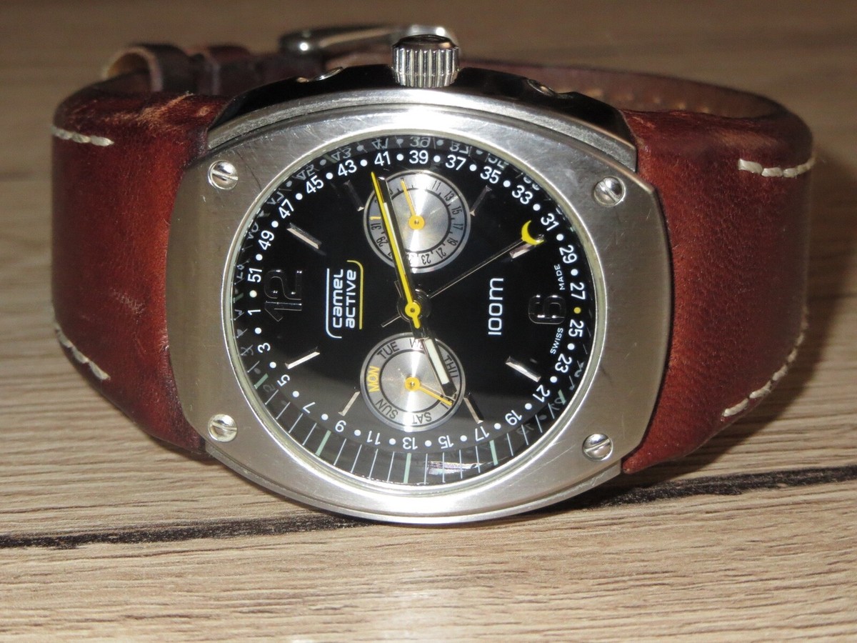 Trophy Chronograph Watch Camel Chronograph Herrenuhr Montre Camel