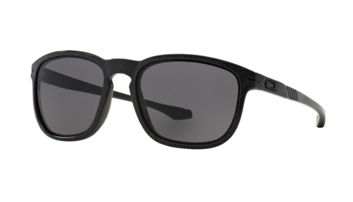 【売り切り御免!】 New OAKLEY Gray Black 55mm OO9223-26 ENDURO FINGERPRINT セル、プラスチックフレーム