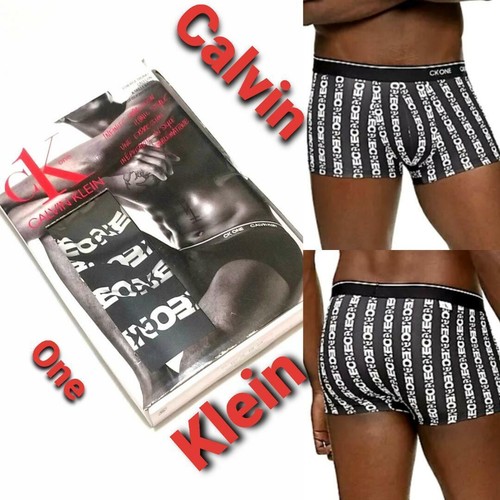Calvin Klein Men's NB2225069 CK ONE Micro Low Rise Trunk Size Small Black - 第 4/5 張圖片