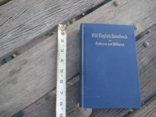 Vintage ** 1935 - OLD ENGLISH HANDBOOK *** Fine HC Book Anderson & Williams