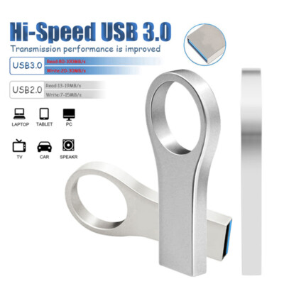 USB 3.0 Stick 64GB 32GB 16GB 8GB Memory Speicherstick Metall USB Flash Laufwerk
