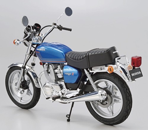 AOSHIMA 1/12 The Bike No.15 HONDA CB400T HAWK-II 1977 Model kit From JAPAN NEW - 第 3/7 張圖片