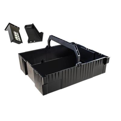 Sortimo Einhängeeinsatz schwarz für Systemkoffer L-Boxx 238 und 374