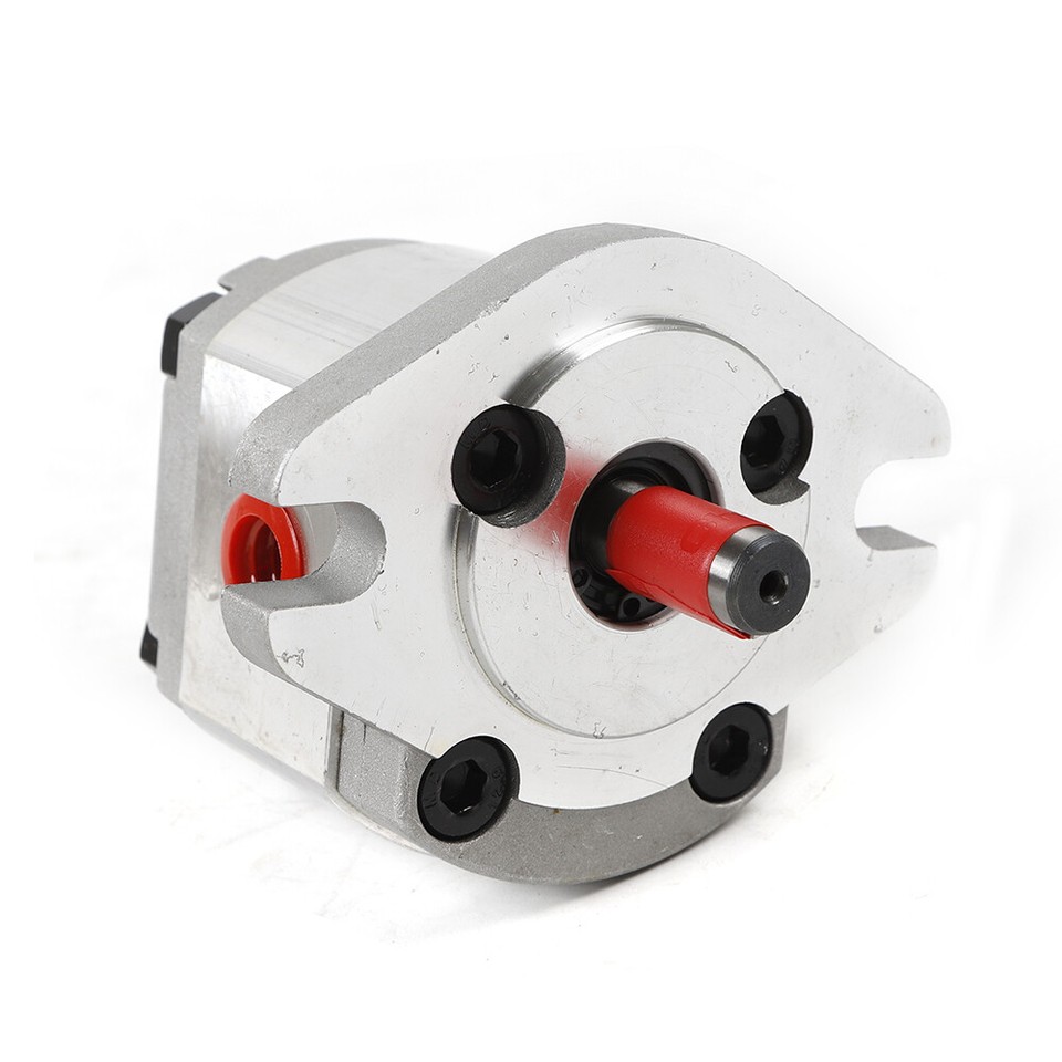 Mini Hydraulic Gear Pump High Pressure Gear Pumps 0.8ml/r Aluminum