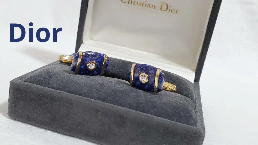 Boutons de manchette décoratifs bijoux luxe Dior