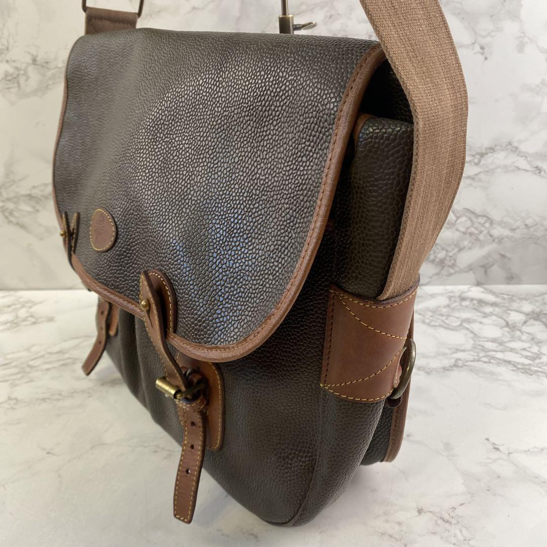 Mulberry メープル　ブラウンレザーバッグ　美品 2025年最新】Yahoo!オークション -mulberry マルベリー バッグ