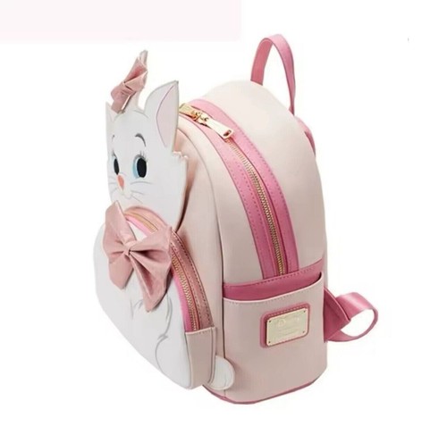 Loungefly Disney Duchess pink Mary Cat Mini Backpack NEW - Picture 5 of 7