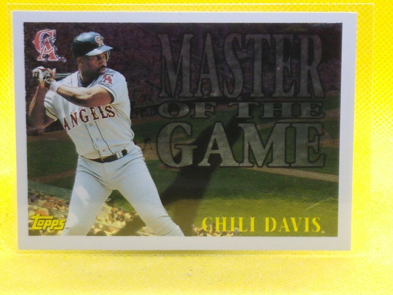 Chili Davis 1996 Topps MASTER OF THE GAME #MG10 | eBay