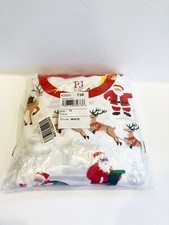 NEW Chirstmas Pajamas Size 12 Children  s Place Santa Claus Boy Girl Cotton
