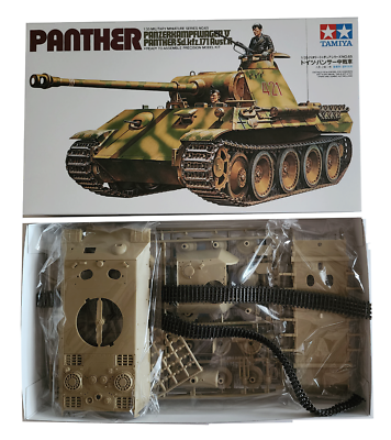 TAMIYA - German Pzkfw V Panther (Sd.kfz.171) Ausf. A Model Kit | eBay