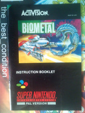 ebay® Auktion 287326366262 | Manual BIOMETAL ●9/10● PAL UK 100% Original SNES SUPER NINTENDO ⚡ Thumbnail of ebay® auction 287326366262 | Manual BIOMETAL ●9/10● PAL UK 100% Original SNES SUPER NINTENDO ⚡