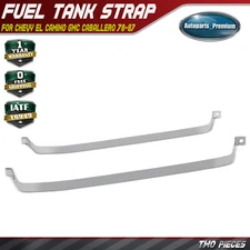 2x Steel Fuel Tank Straps for Chevrolet El Camino GMC Caballero 1978 1979-1987
