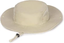 Zylioo Small UV Boonie Hats,Petite Size Quick Dry Khaki-fits Heads 20"-21.5" 