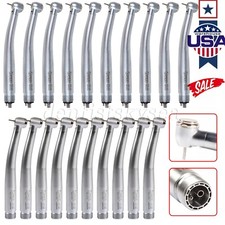 1-10Pcs Dental LED E-generator High Speed Handpiece 4/2 Hole USA Turbine