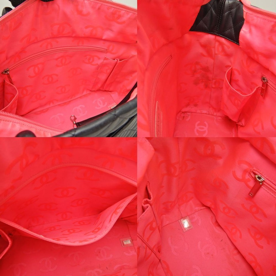 Chanel Tote A25169 Bag Cambon Calf Black/251782 Used eBay