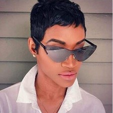Rimless Sunglasses Cat Eye Fashion Trendy Designer Sun Glasses Women Outdoor New