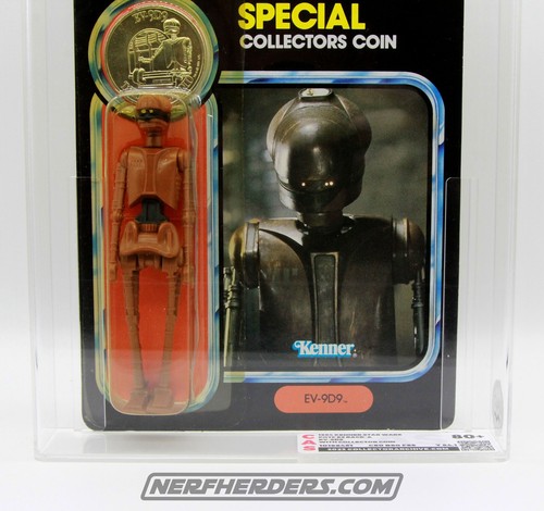 EV-9D9 “Last 17” – 1984 Kenner Star Wars Vintage Graded MOC CAS 80+ Super Clean! - Picture 4 of 9