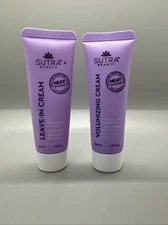 {F4} 2x Sutra Beauty Heat Guard Volumizing Cream 1fl.oz./30ml Travel Size